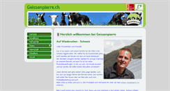 Desktop Screenshot of geissenpierre.ch