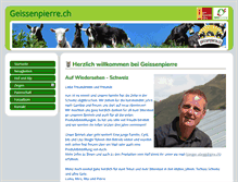 Tablet Screenshot of geissenpierre.ch
